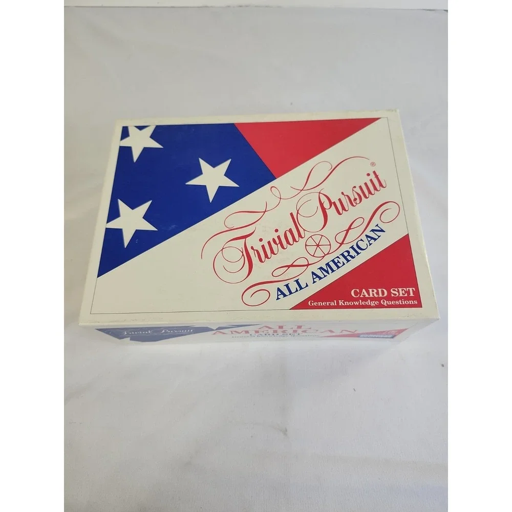 Vintage Parker Brothers Trivial Pursuit 1993 All American Card Set